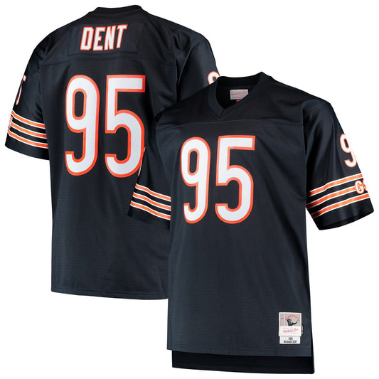 Men's Mitchell & Ness Richard Dent Navy Chicago Bears Big & Tall 1985 Retired Player Replica Jersey