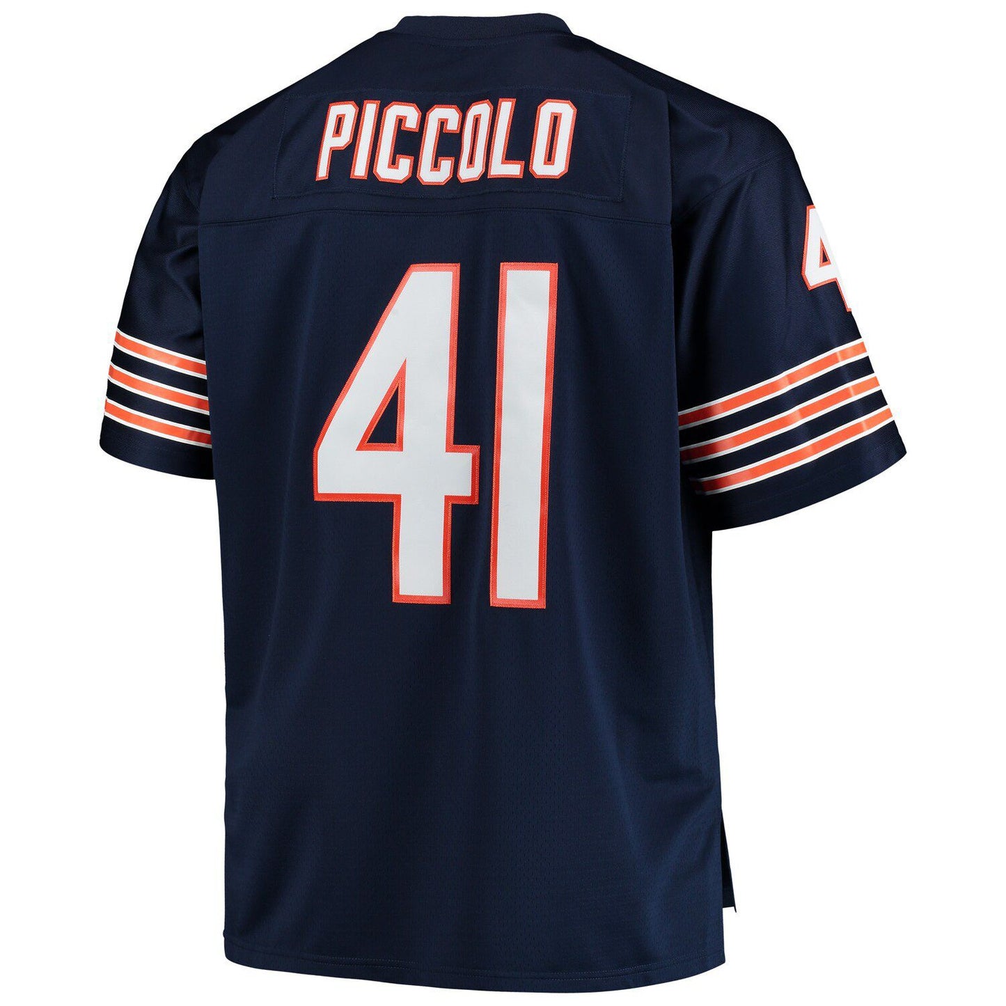 Men's Mitchell & Ness Brian Piccolo Navy Chicago Bears Big & Tall 1969 Retired Player Replica Jersey