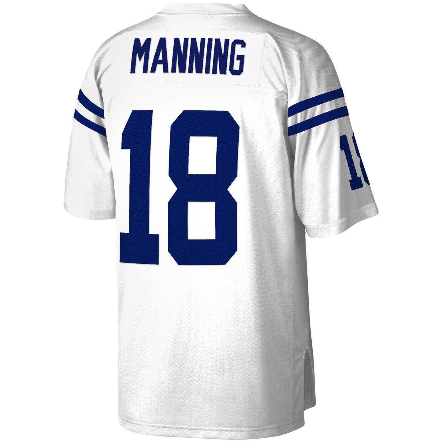 Men's Mitchell & Ness Peyton Manning White Indianapolis Colts Legacy Replica Jersey