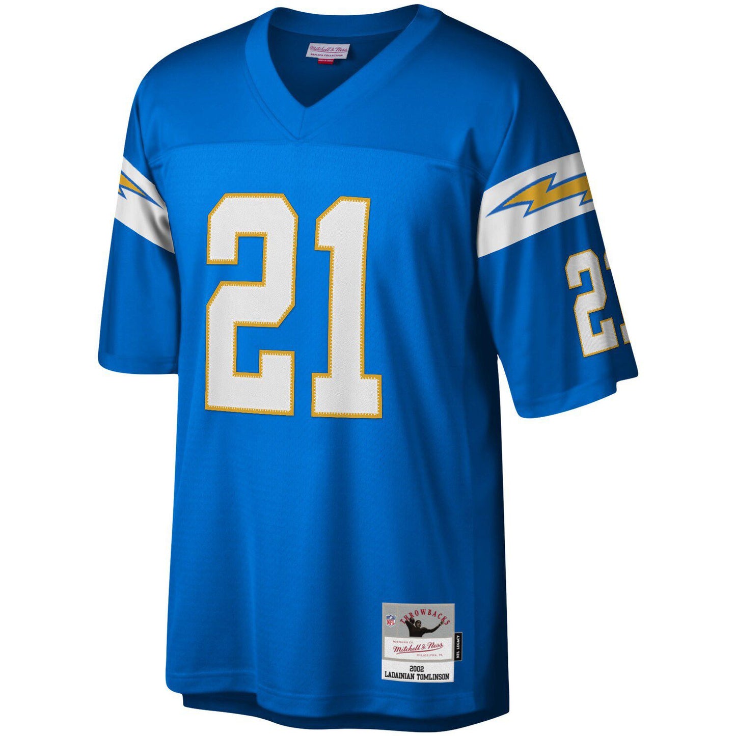 Men's Mitchell & Ness LaDainian Tomlinson Powder Blue Los Angeles Chargers Legacy Replica Jersey