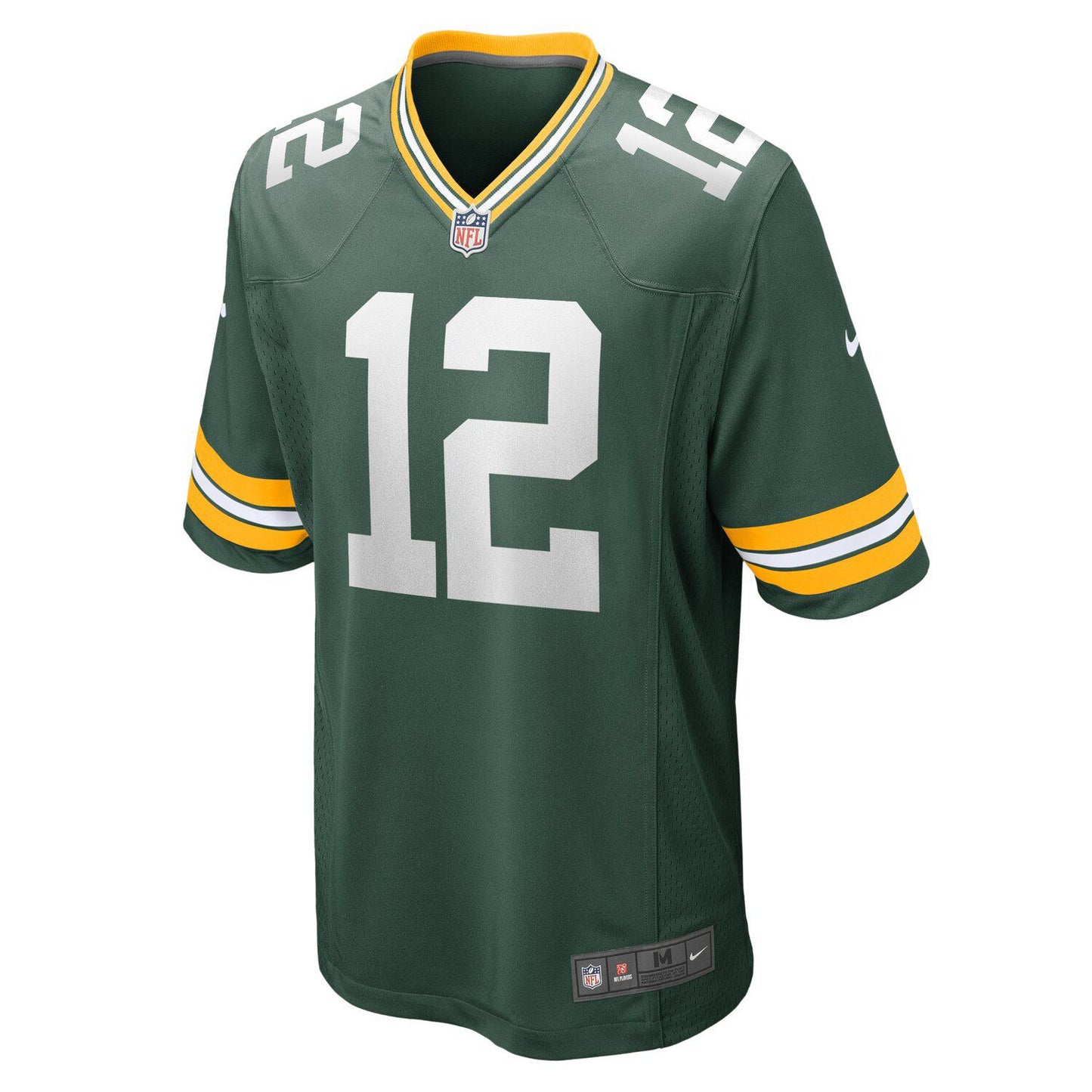 Men's Nike Aaron Rodgers Green Green Bay Packers Game Team Jersey