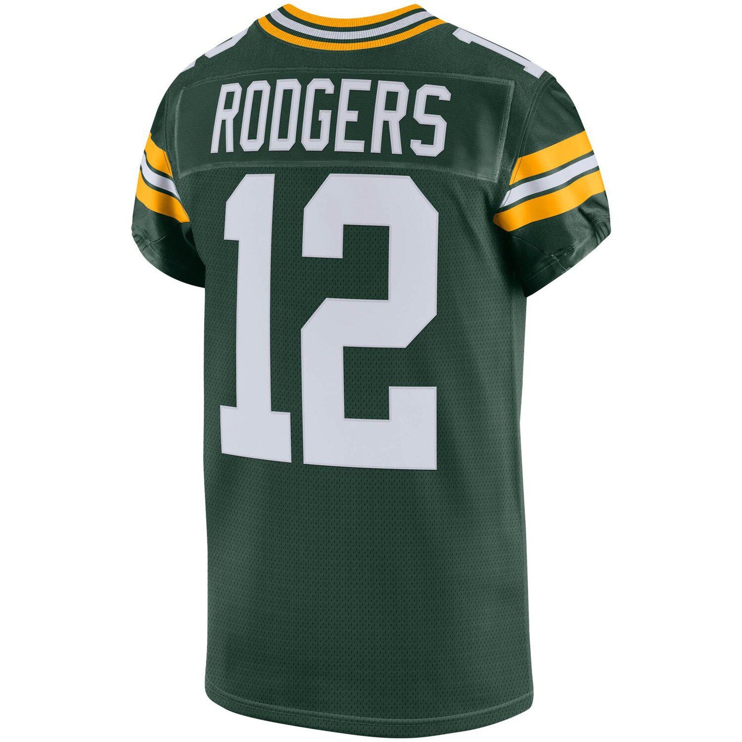 Men's Nike Aaron Rodgers Green Green Bay Packers Vapor Elite Jersey