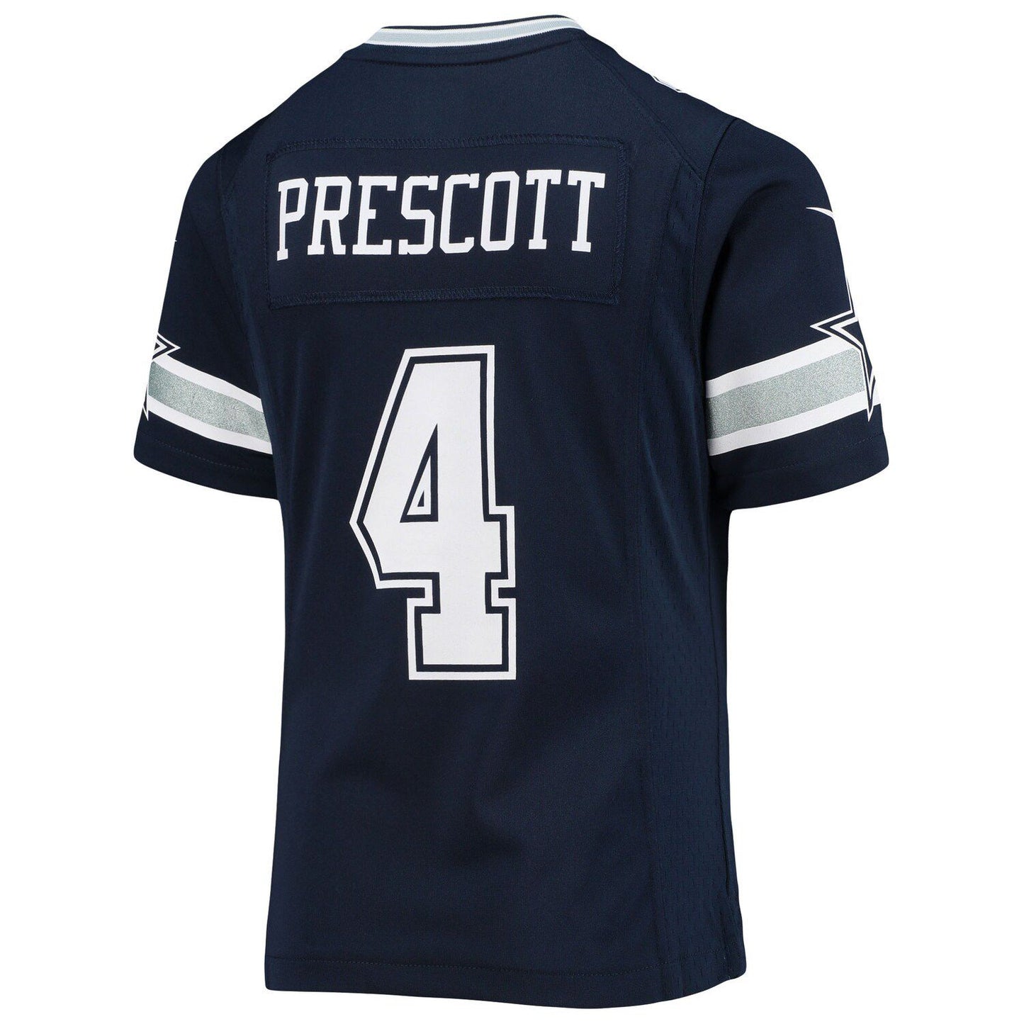 Girls Youth Nike Dak Prescott Navy Dallas Cowboys Team Game Jersey