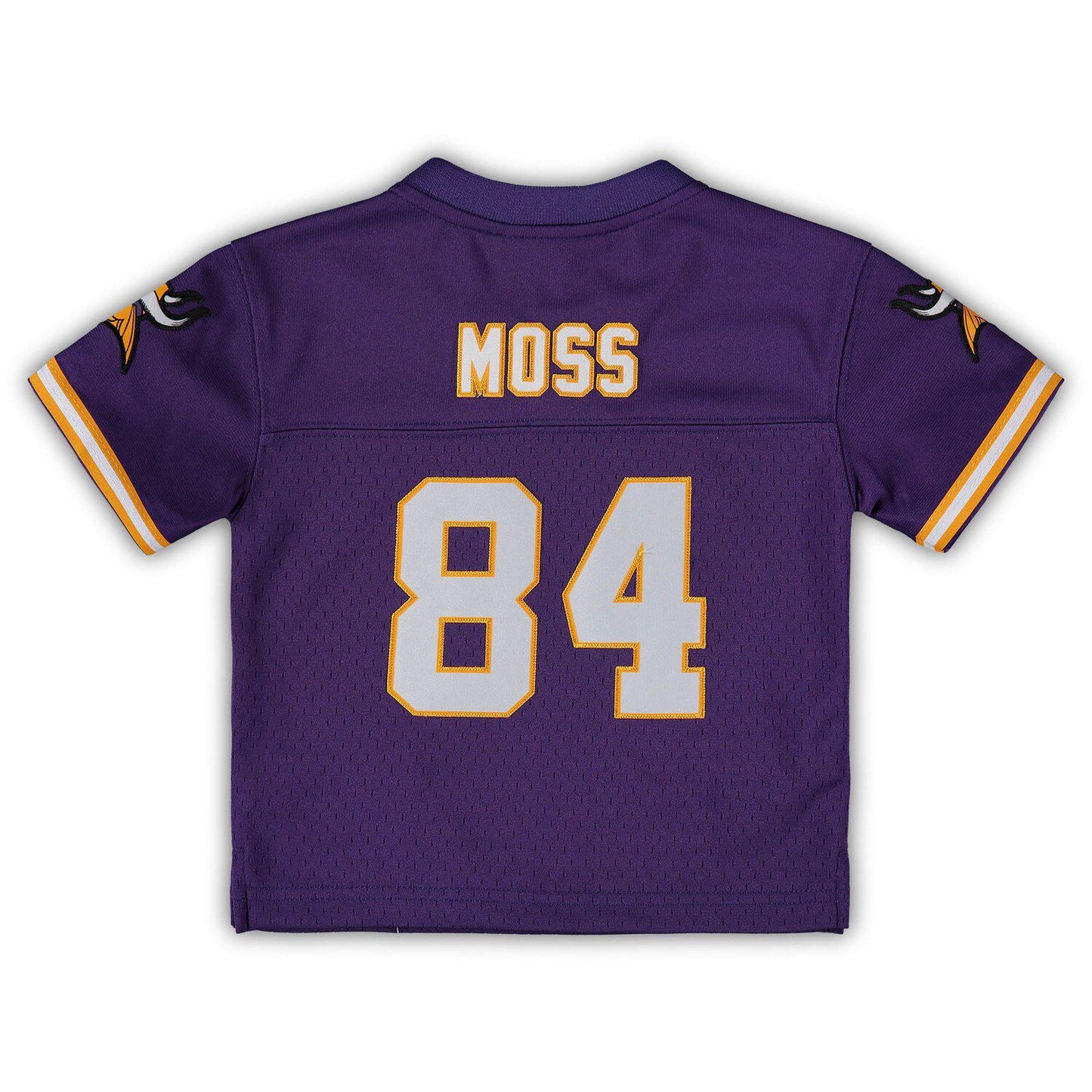 Infant Mitchell & Ness Randy Moss Purple Minnesota Vikings 1998 Retired Legacy Jersey