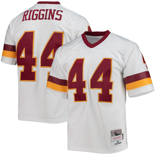 Men's Mitchell & Ness John Riggins White Washington Football Team 1982 Legacy Replica Jersey