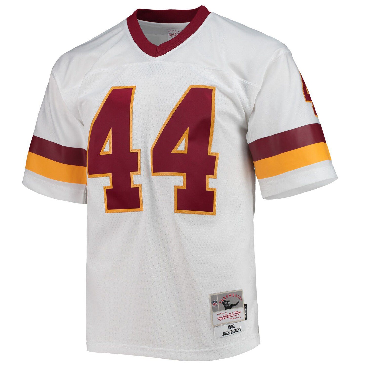 Men's Mitchell & Ness John Riggins White Washington Football Team 1982 Legacy Replica Jersey