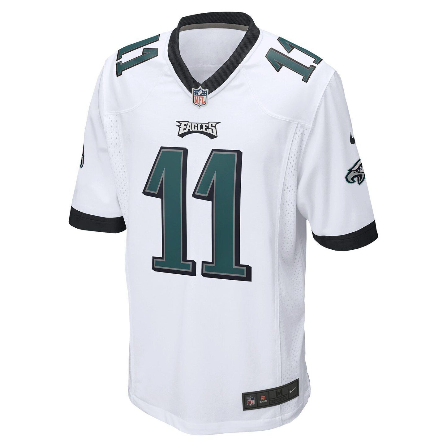 Men's Nike A.J. Brown White Philadelphia Eagles Game Jersey