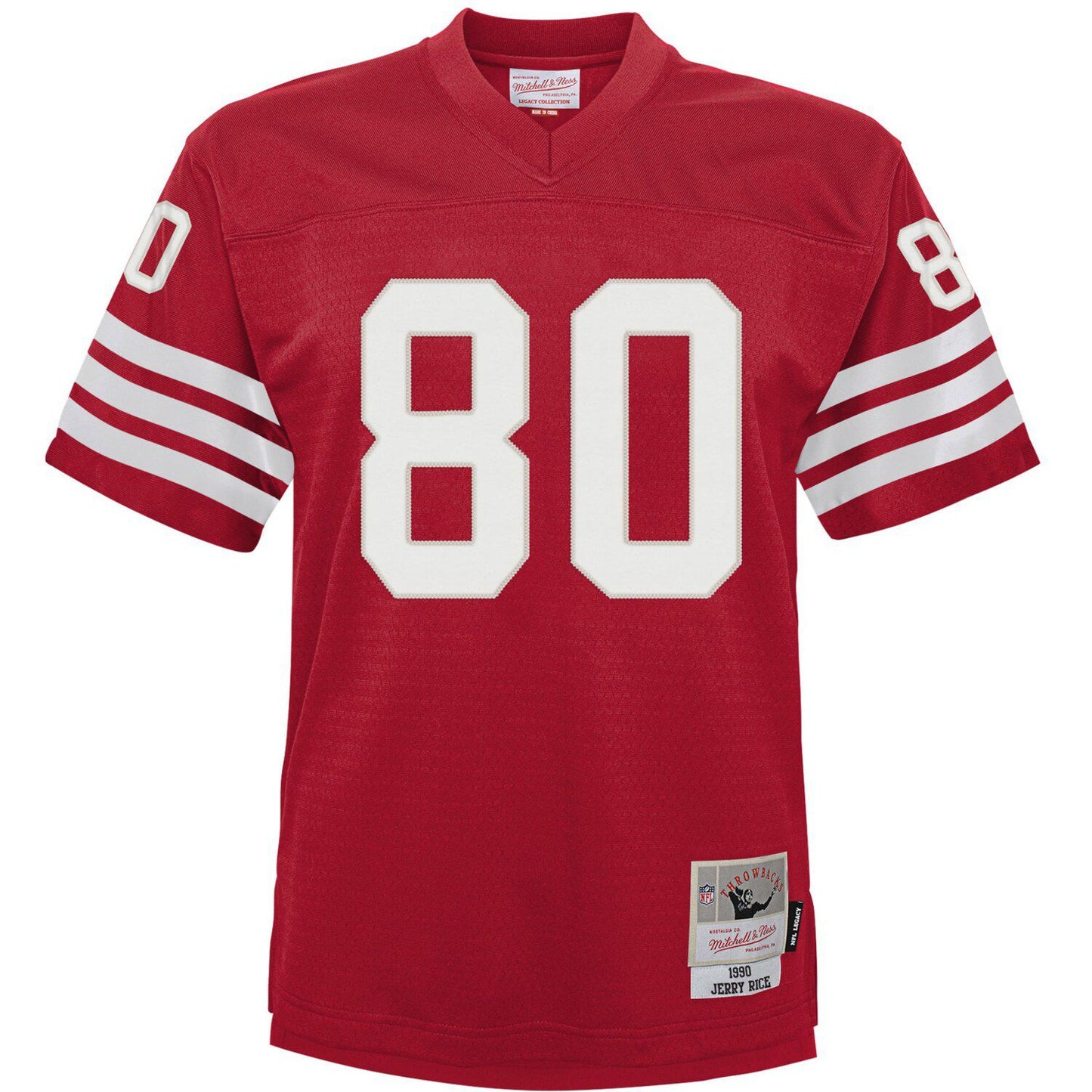 Infant Mitchell & Ness Jerry Rice Scarlet San Francisco 49ers 1990 Retired Legacy Jersey