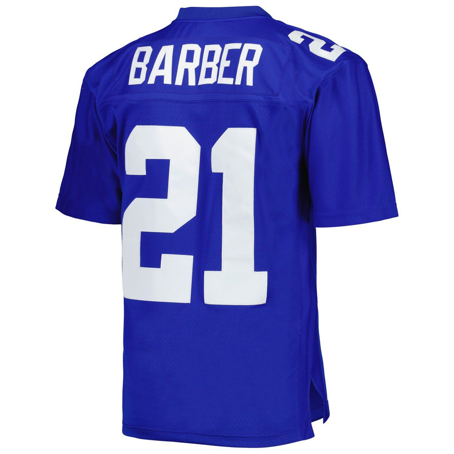 Men's Mitchell & Ness Tiki Barber Royal New York Giants 2005 Legacy Replica Jersey