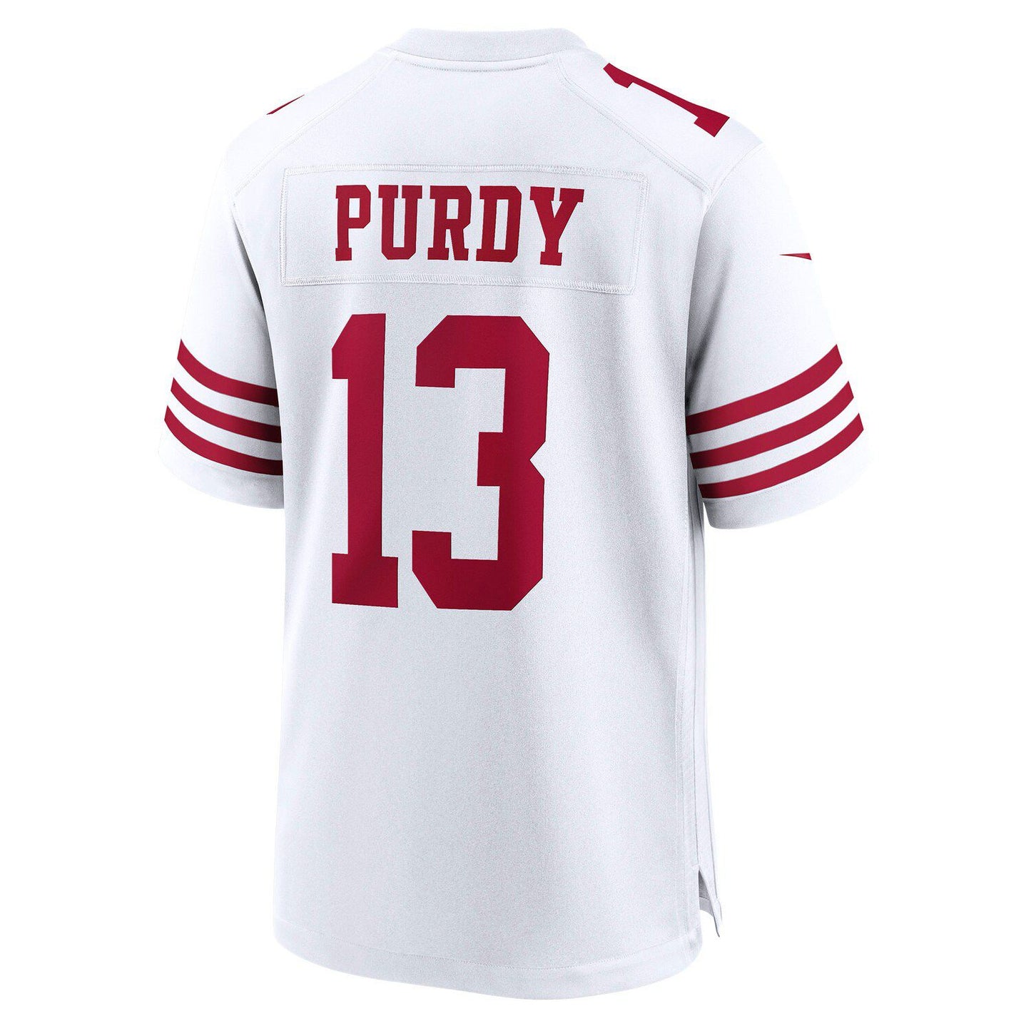 Men's Nike Brock Purdy White San Francisco 49ers Game Player Jersey