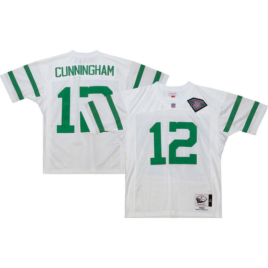 Men's Mitchell & Ness Randall Cunningham White Philadelphia Eagles 1994 Authentic Retired Player Jersey