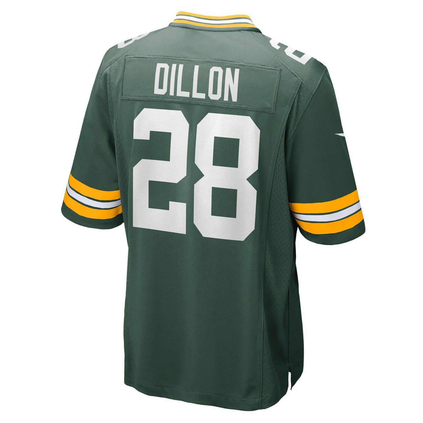 Men's Nike AJ Dillon Green Green Bay Packers Game Jersey