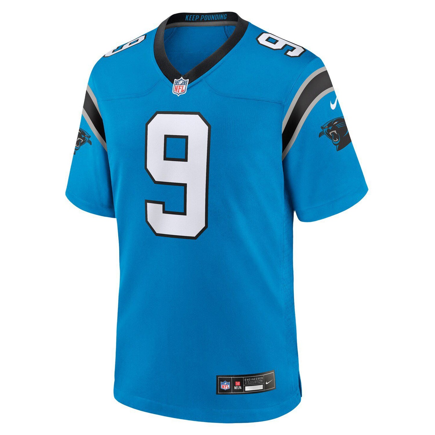 Men's Nike Bryce Young Blue Carolina Panthers 2023 NFL Draft First Round Pick Alternate Game Jersey