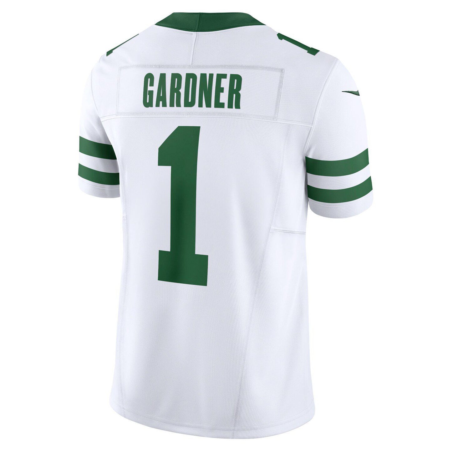 Men's Nike Ahmad Sauce Gardner White New York Jets Legacy Vapor F.U.S.E. Limited Jersey