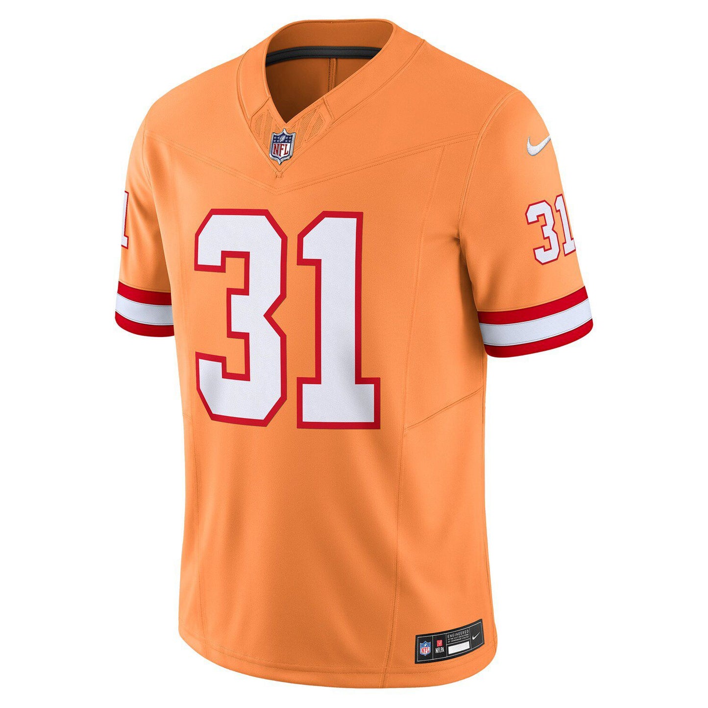 Men's Nike Antoine Winfield Jr. Orange Tampa Bay Buccaneers Throwback Vapor F.U.S.E. Limited Jersey