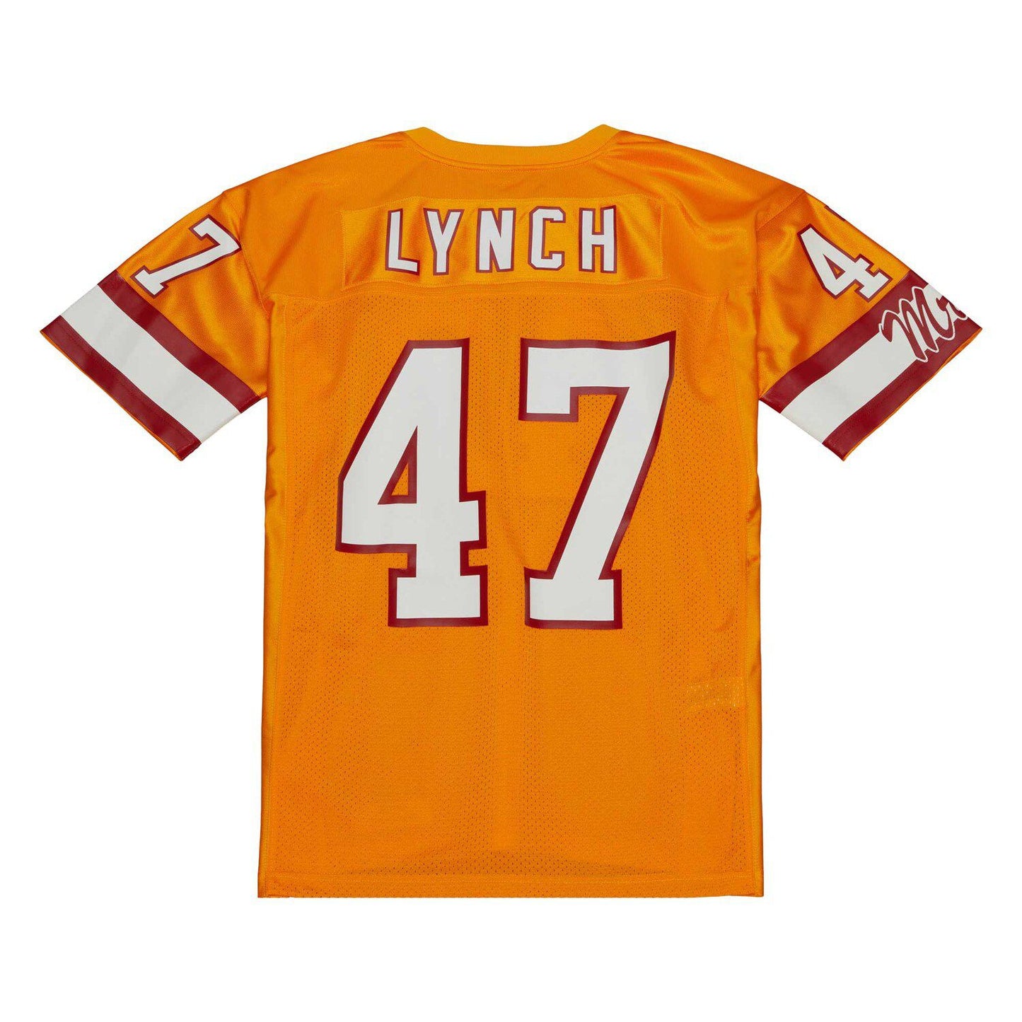 Men's Mitchell & Ness John Lynch Orange Tampa Bay Buccaneers 1993 Authentic Jersey