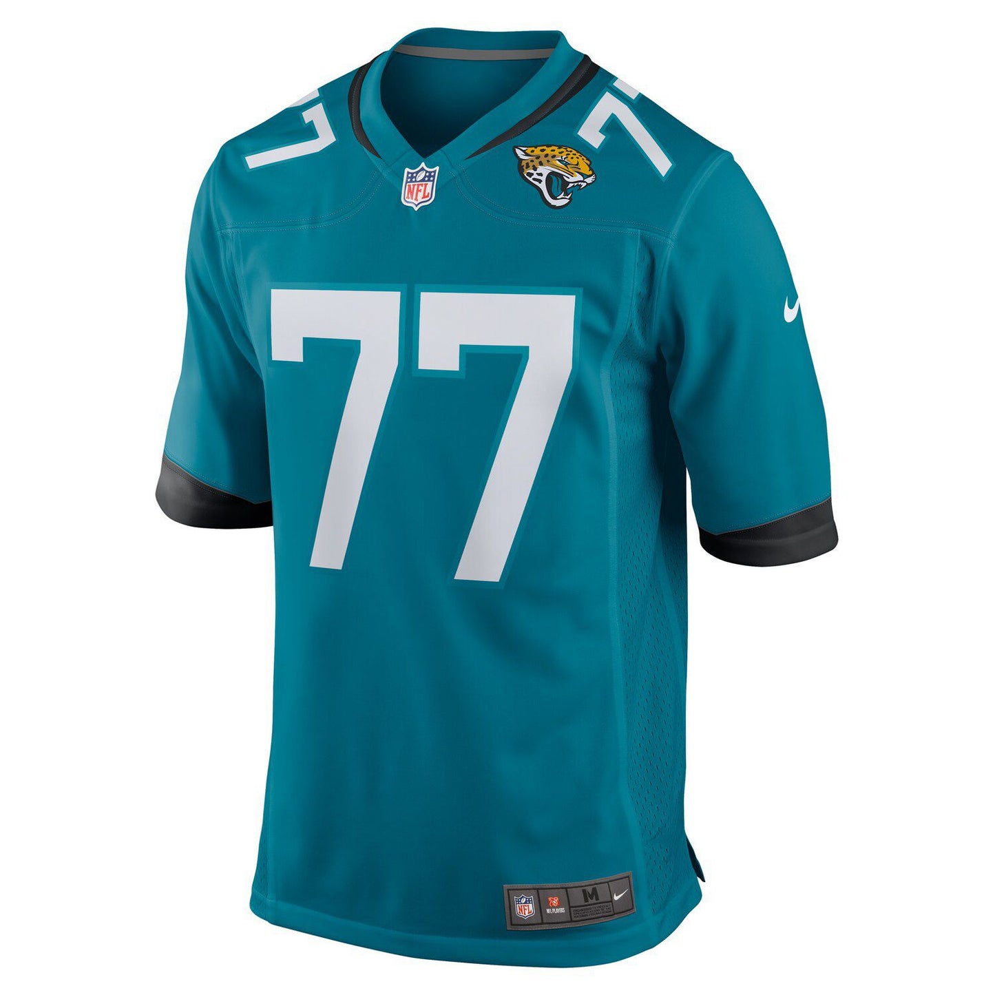 Men's Nike Anton Harrison Teal Jacksonville Jaguars 2023 NFL Draft First Round Pick Game Jersey