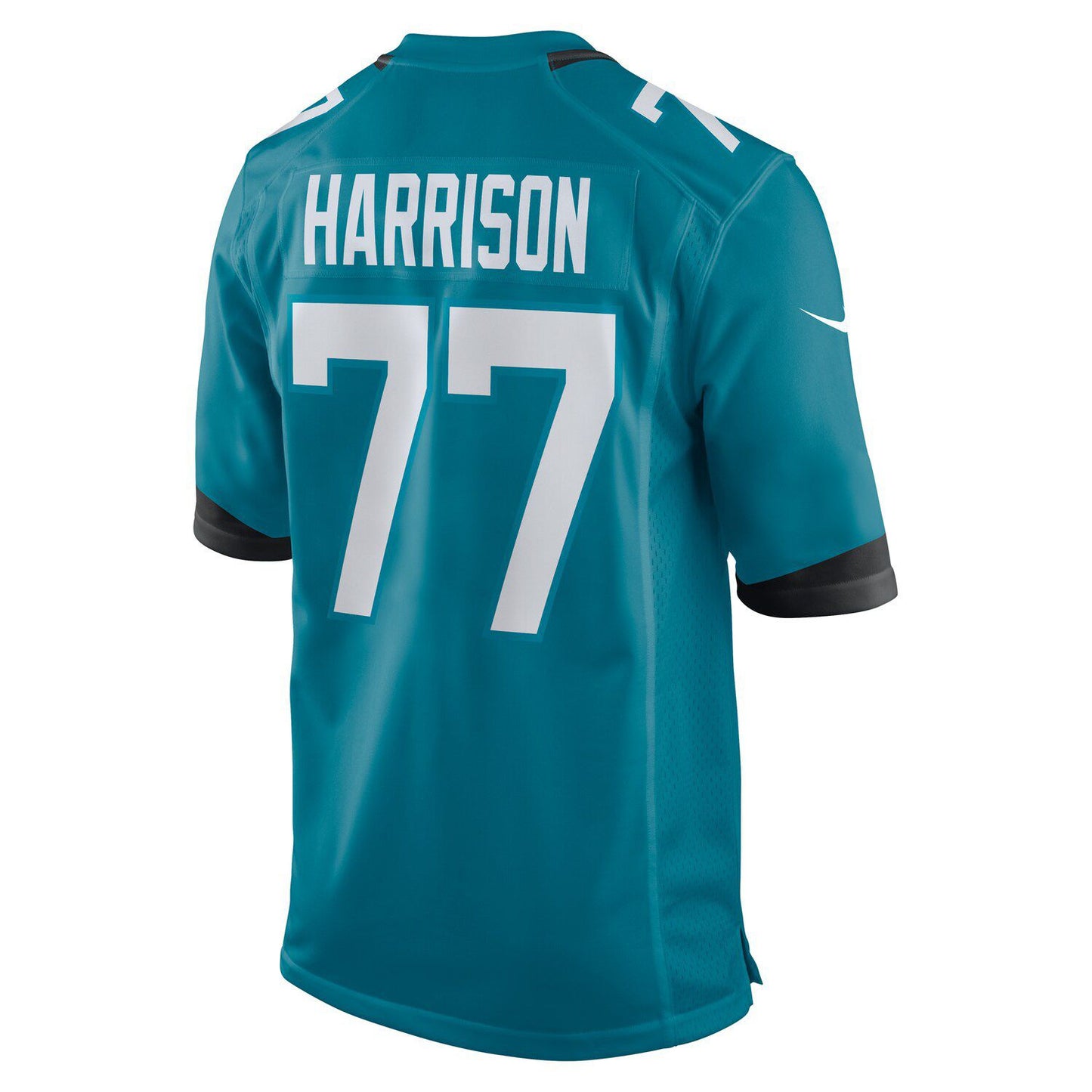 Men's Nike Anton Harrison Teal Jacksonville Jaguars 2023 NFL Draft First Round Pick Game Jersey