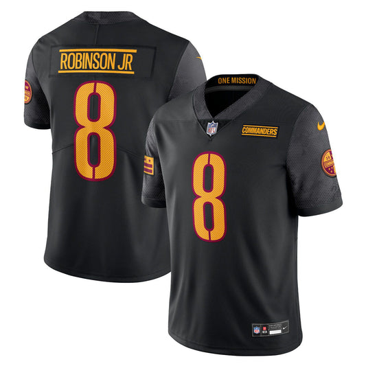 Men's Nike Brian Robinson Jr. Black Washington Commanders  Vapor Untouchable Limited Jersey