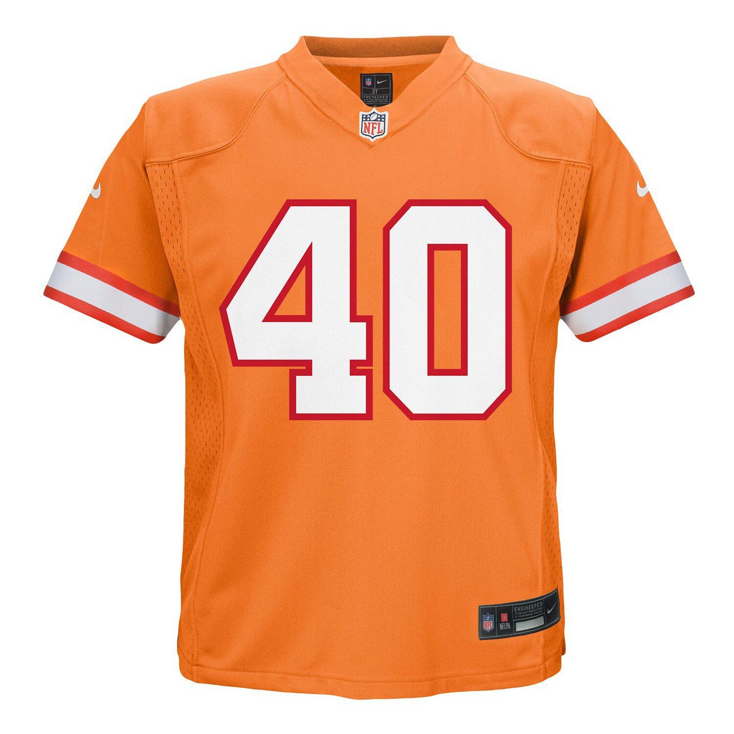 Infant Nike Mike Alstott Orange Tampa Bay Buccaneers Retired Player Game Jersey