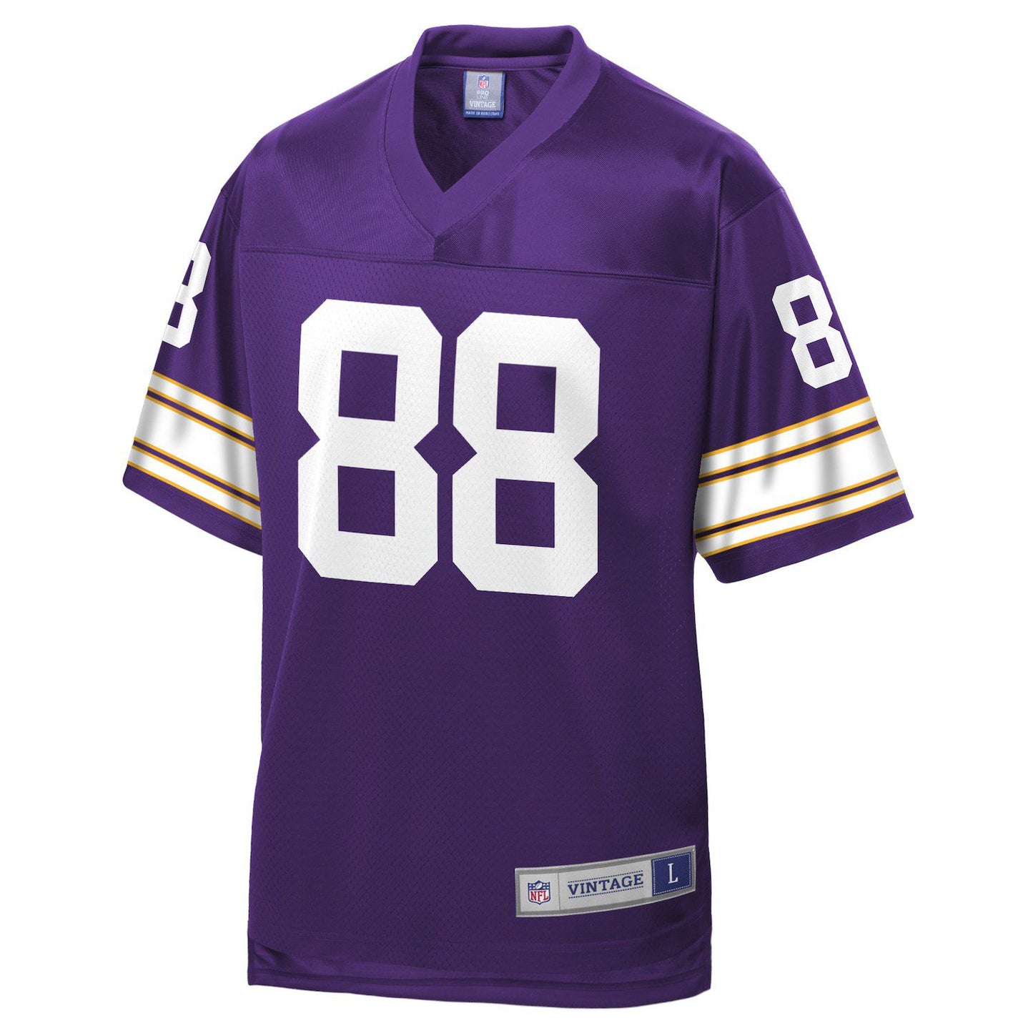 Men's NFL Pro Line Alan Page Purple Minnesota Vikings Retired Player Replica Jersey