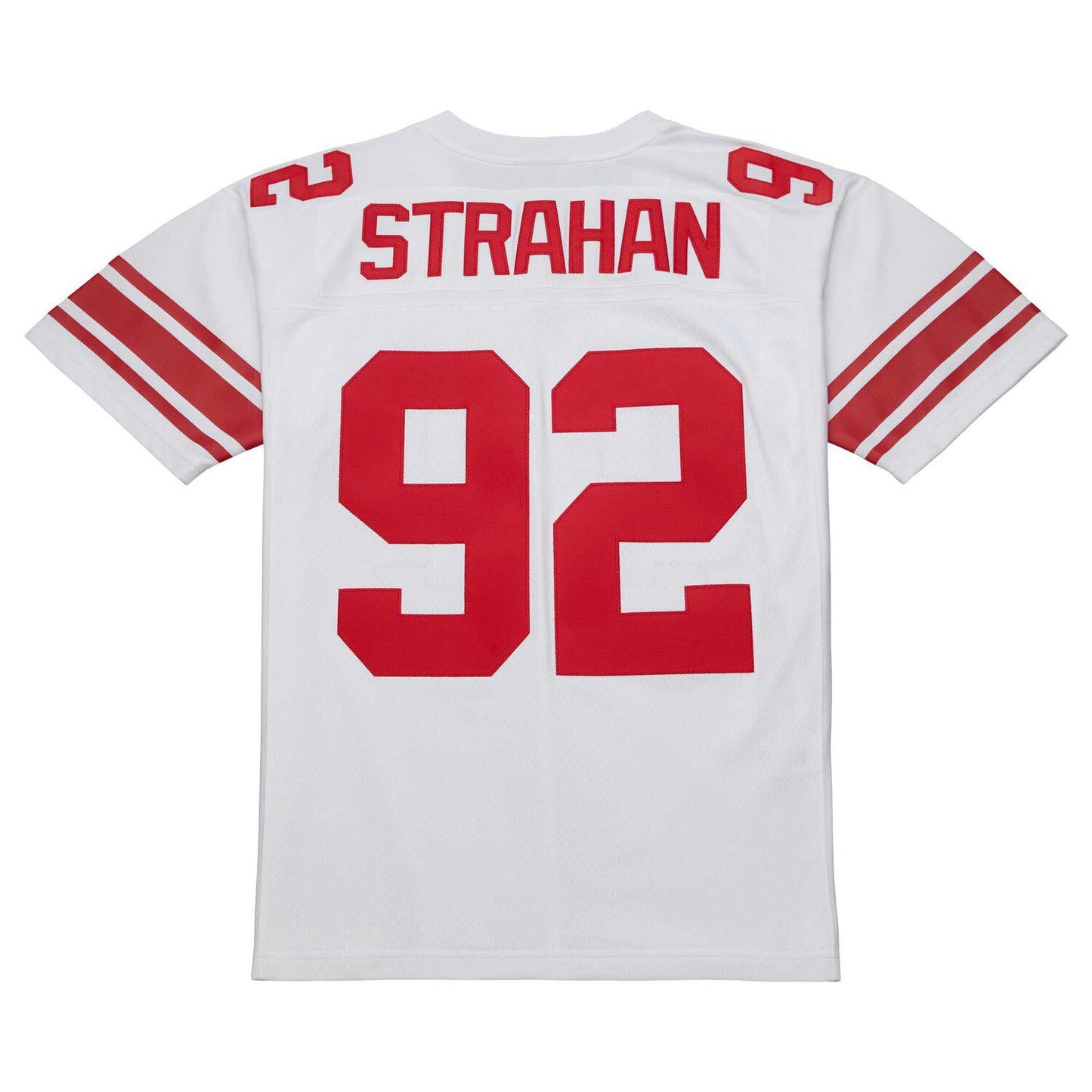 Men's Mitchell & Ness Michael Strahan White New York Giants Legacy Replica Jersey