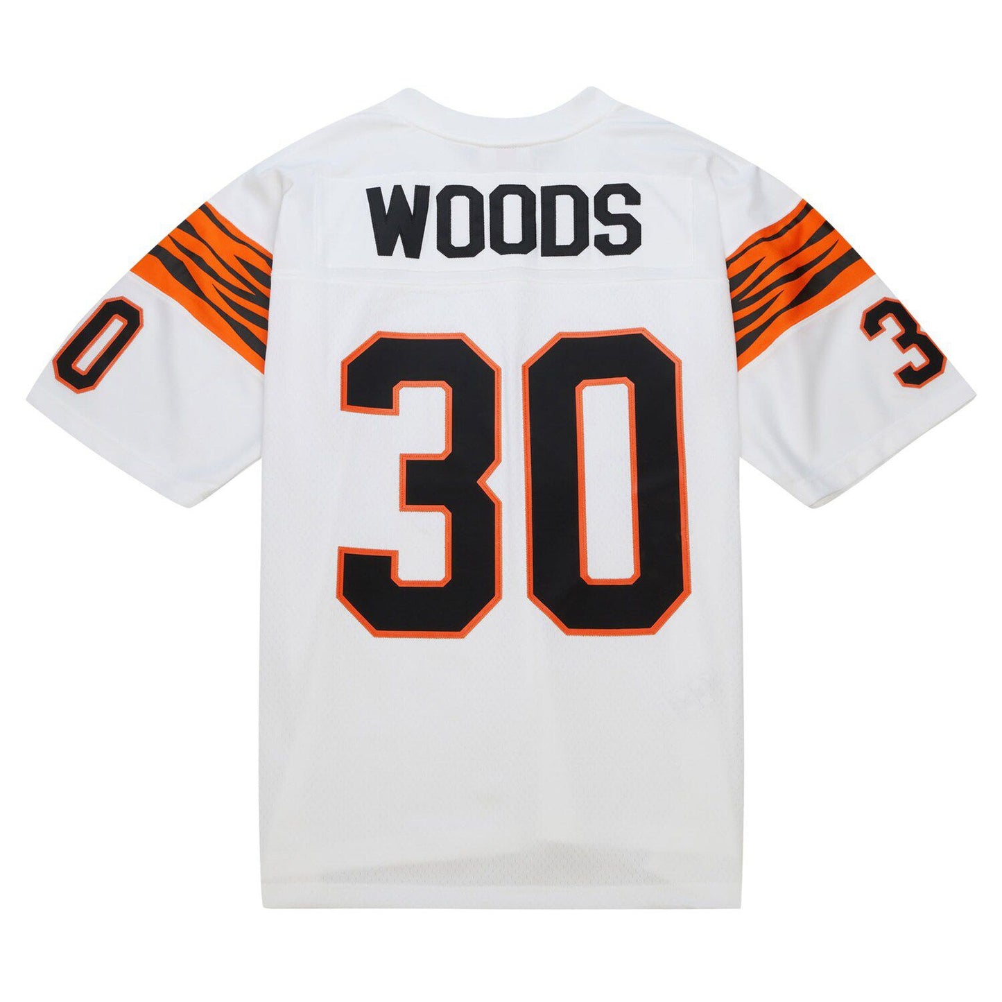 Men's Mitchell & Ness Ickey Woods White Cincinnati Bengals Legacy Replica Jersey