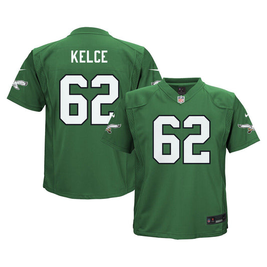 Infant Nike Jason Kelce Kelly Green Philadelphia Eagles Alternate Game Jersey