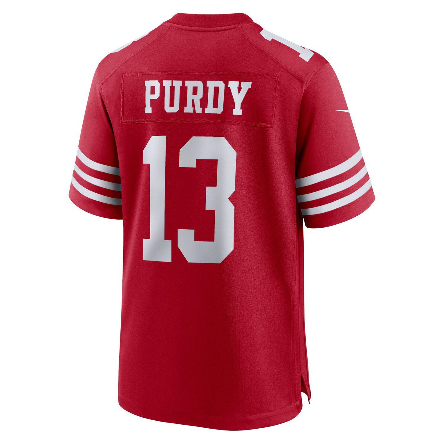 Men's Nike Brock Purdy Scarlet San Francisco 49ers Super Bowl LVIII Game Jersey