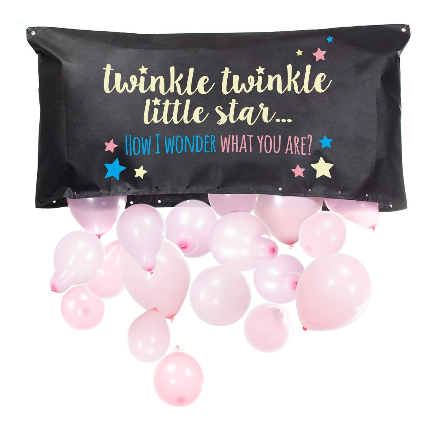 Pop Fizz Designs Gender Reveal Balloon Drop Bag